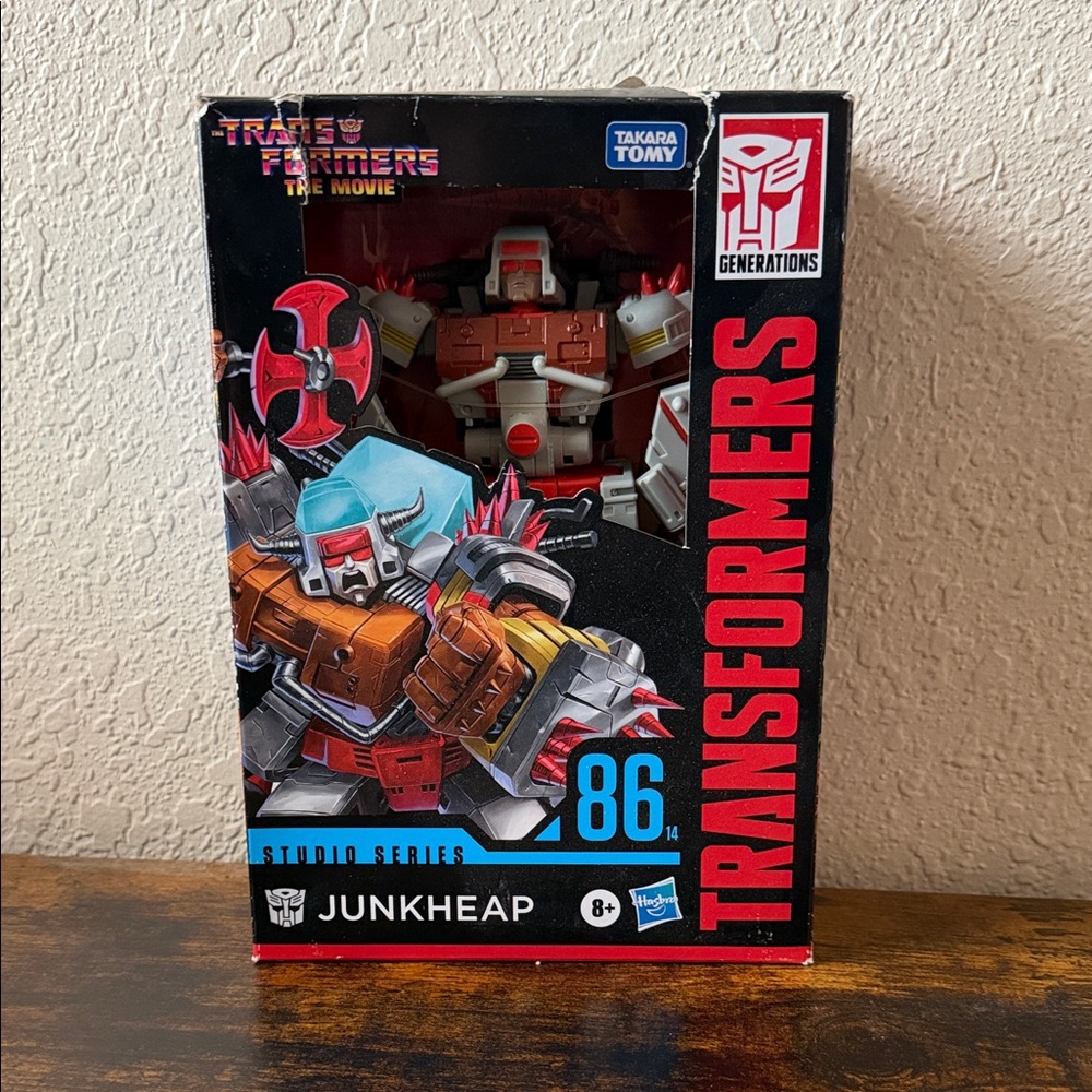Hasbro Transformers Junkheap Action Figure - Red, Silver, Orange